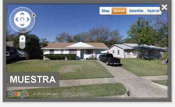 Muestra - Google Maps -Vista de la calle